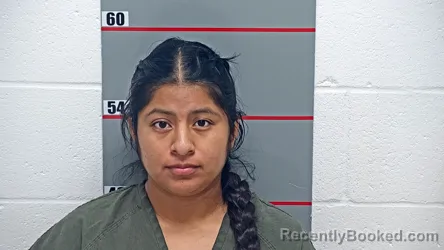 Mugshot of Maria Hernandez Meza booked in Grayson County, Kentucky on September 4, 2026