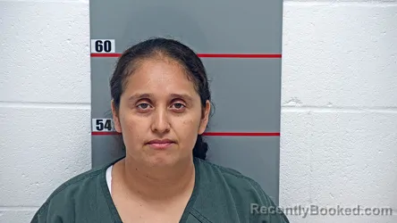 Mugshot of Veronica Cruz Lopez booked in Grayson County, Kentucky on September 4, 2026