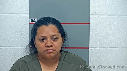 Mugshot of Rosa Isabel Ajuecha-Linares booked in Grayson County, Kentucky on September 7, 2026