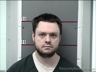 Mugshot of Brett Austin Howington booked in Grayson County, Kentucky on September 8, 2026