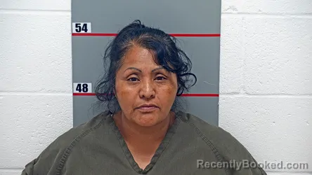 Mugshot of Leticia Gonzalez-Gasper booked in Grayson County, Kentucky on September 11, 2026