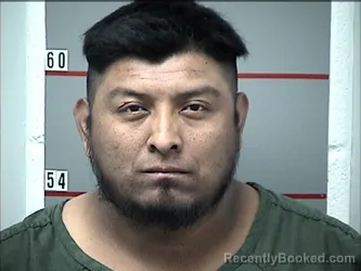 Mugshot of David Jimenez-Vasquez booked in Grayson County, Kentucky on September 11, 2026