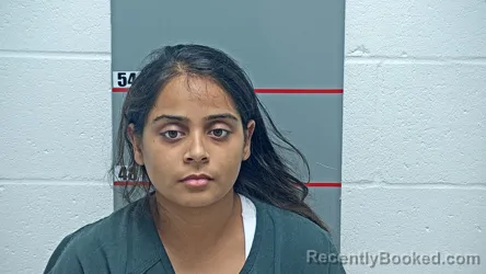 Mugshot of Harleen Kaur booked in Grayson County, Kentucky on September 11, 2026