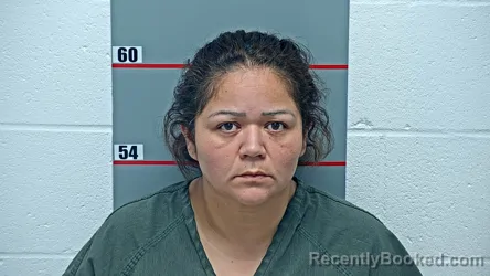 Mugshot of Sandra Rodriguez-Magana booked in Grayson County, Kentucky on September 12, 2026
