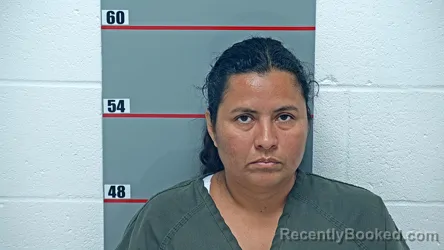 Mugshot of Jovita Lopez- Balbuena booked in Grayson County, Kentucky on September 12, 2026