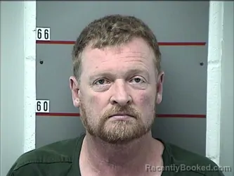 Mugshot of Christopher Peck booked in Grayson County, Kentucky on September 30, 2026