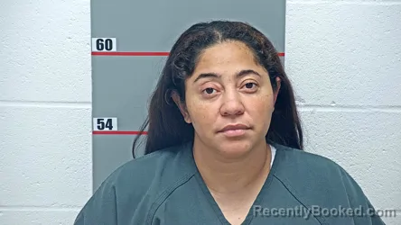 Mugshot of Brenda Chirinos-Galeano booked in Grayson County, Kentucky on October 2, 2026