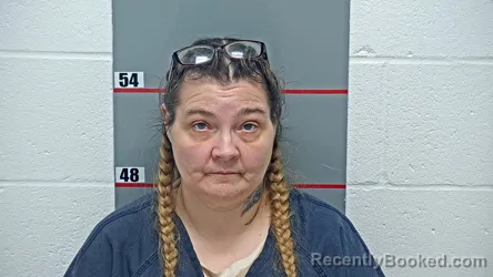 Mugshot of Tonya L Baize booked in Grayson County, Kentucky on October 6, 2026