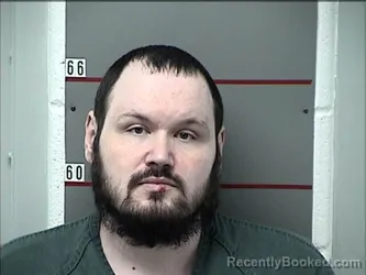 Mugshot of Bradley Maxwell Cozart booked in Grayson County, Kentucky on October 6, 2026