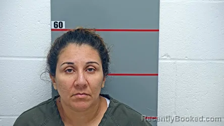 Mugshot of Tania Sevilla-Alaniz booked in Grayson County, Kentucky on October 6, 2026
