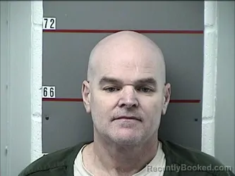 Mugshot of Derrick Leif Becker booked in Grayson County, Kentucky on October 6, 2026