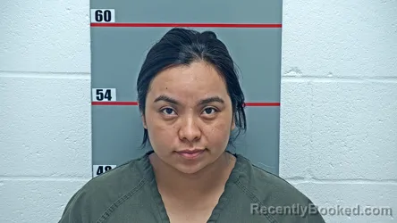 Mugshot of Yessica Octaviano-Rojas booked in Grayson County, Kentucky on October 7, 2026