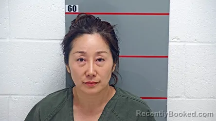 Mugshot of Seolhwa Kim booked in Grayson County, Kentucky on October 8, 2026