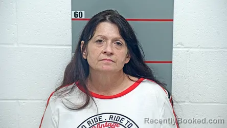 Mugshot of Sherry M Phelps booked in Grayson County, Kentucky on October 11, 2026