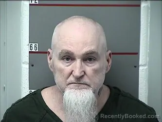 Mugshot of Charles Edward Adams booked in Grayson County, Kentucky on October 12, 2026