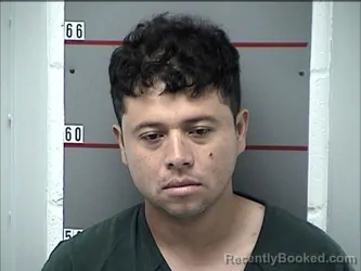 Mugshot of Rodrigo Calvo-Contreras booked in Grayson County, Kentucky on October 15, 2026