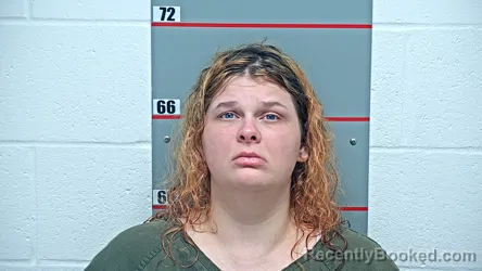 Mugshot of Heather Buchanan booked in Grayson County, Kentucky on October 15, 2026