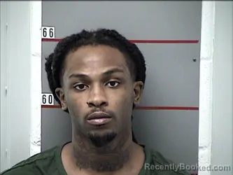 Mugshot of Trevon Simmons booked in Grayson County, Kentucky on October 15, 2026