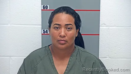 Mugshot of Kelly Thais Lopez Medina booked in Grayson County, Kentucky on October 16, 2026