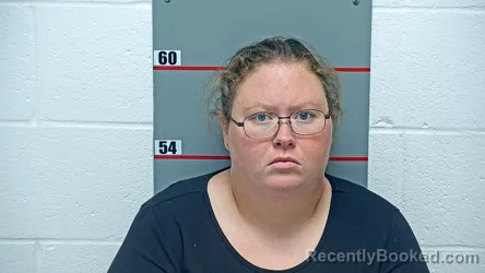 Mugshot of Kalynn Ann Oconnell booked in Grayson County, Kentucky on October 16, 2026