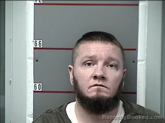 Mugshot of Kevin Thomas Lawrence booked in Grayson County, Kentucky on October 21, 2026