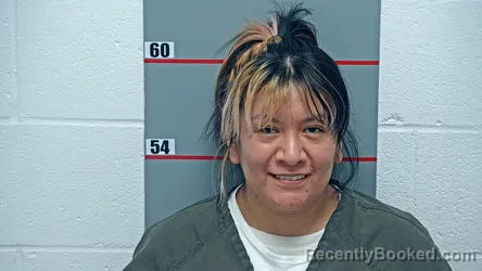 Mugshot of Yolanda Baltazar-Salpa booked in Grayson County, Kentucky on October 21, 2026