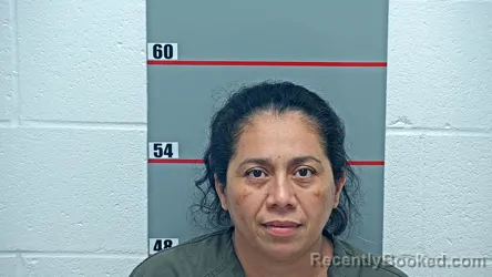 Mugshot of Yesenia Ramirez Martinez booked in Grayson County, Kentucky on October 21, 2026