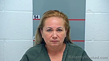 Mugshot of Miriam Rojas De Parra booked in Grayson County, Kentucky on October 22, 2026