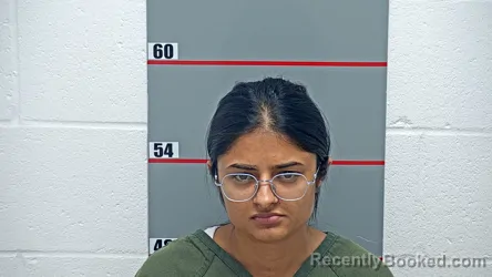 Mugshot of Komalpreet Kaur booked in Grayson County, Kentucky on October 23, 2026