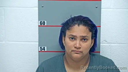 Mugshot of Alfonsina Sandy Floriana Wood Lerians booked in Grayson County, Kentucky on October 24, 2026