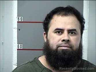 Mugshot of Rolbin Yovani Velasquez-Padilla booked in Grayson County, Kentucky on October 26, 2026