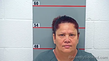Mugshot of Tesla Maria Pacheco-Antunez booked in Grayson County, Kentucky on October 28, 2026