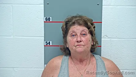 Mugshot of DEBRA A. MCKNIGHT booked in Grayson County, Kentucky on April 23, 2026