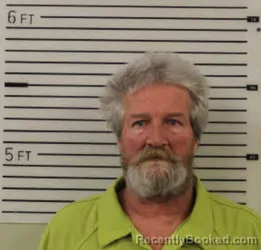 Mugshot of Larry Dale Parker booked in Madison County, North Carolina on August 1, 2026