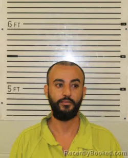 Mugshot of Mohammed Ahmed Al Raayni booked in Madison County, North Carolina on August 15, 2026