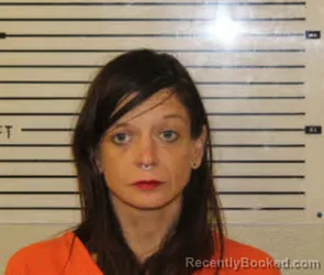 Mugshot of Casey Elizabeth Booher booked in Madison County, North Carolina on October 18, 2026
