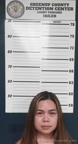 Mugshot of PISEY LUN booked in Greenup County, Kentucky on June 11, 2026