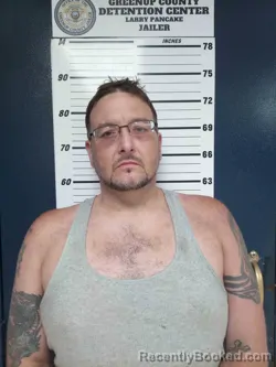 Mugshot of JOSHUA CONLEY booked in Greenup County, Kentucky on June 20, 2026