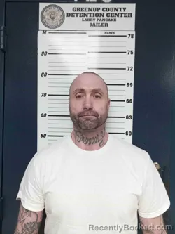 Mugshot of JASON MARTIN booked in Greenup County, Kentucky on July 14, 2026