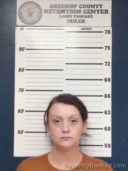 Mugshot of ALEXANDRIA MAYNARD booked in Greenup County, Kentucky on July 30, 2026