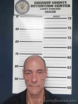 Mugshot of Larry Fleming booked in Greenup County, Kentucky on August 6, 2026