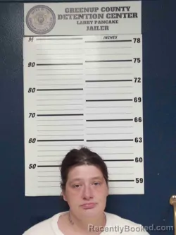 Mugshot of Rachel Kidd booked in Greenup County, Kentucky on August 7, 2026