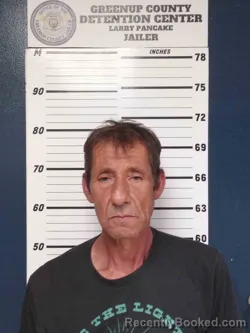 Mugshot of JAMES HIENEMAN booked in Greenup County, Kentucky on April 23, 2026