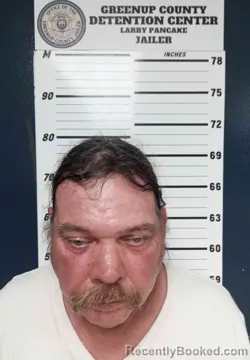 Mugshot of Charles Kelley booked in Greenup County, Kentucky on September 14, 2026