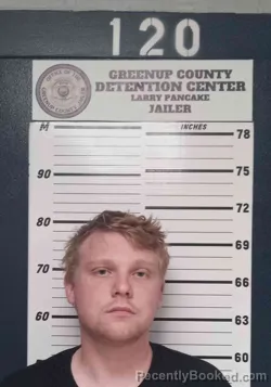 Mugshot of JACOB CHAFFINS booked in Greenup County, Kentucky on May 19, 2026