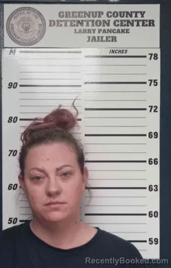 Mugshot of ALISON STEVENSON booked in Greenup County, Kentucky on April 5, 2026