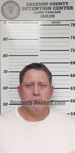 Booking photo from Greenup County, Kentucky