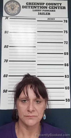 Mugshot of AMANDA CASTLE-MCGILL booked in Greenup County, Kentucky on June 14, 2026