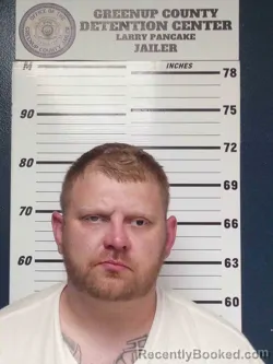 Mugshot of TONY WILSON booked in Greenup County, Kentucky on April 26, 2026