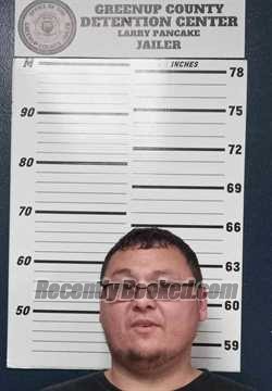 Booking photo from Greenup County, Kentucky